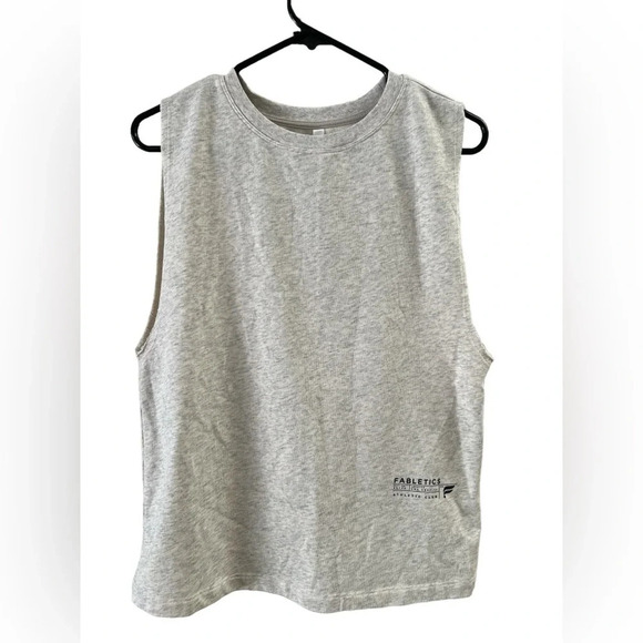 Fabletics cotton cut off tank top - Picture 1 of 5